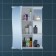 Santa Santa mirror "Wave 55", left