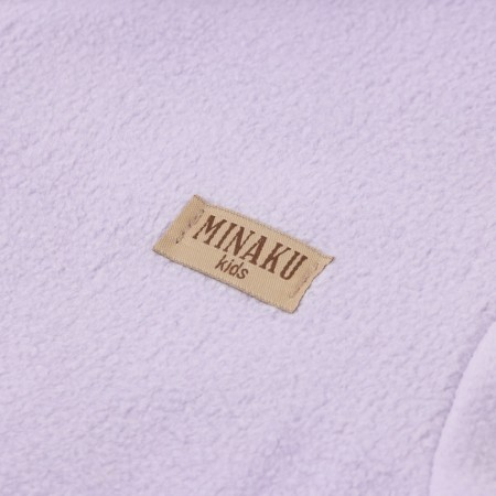 Children's costume (sweatshirt, trousers) minku lilac color, height 104-7