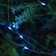 Garland "thread" 10 m dew, silver thread, 100 led, blue glow, 2 modes, solar battery