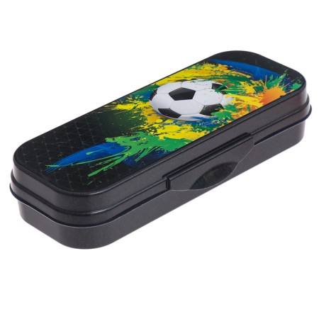 Penal Plastic case 90*215*43 Design of Istanm Football, Black-7