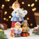 Kovrov toy "Baryshnya with children Winter", ceramics