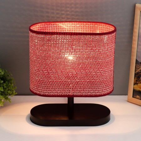 LARA table lamp E27 40w Bordeaux 25x10x30 cm Risalux-1