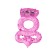 TOFYA VIBROKLOK, pink color