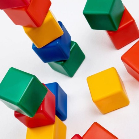 Set of colored cubes, 6 × 6 cm, 12 pieces-8