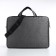 Laptop bag, gray color