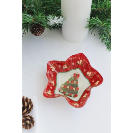 Glass Glass Daulay "New Year's spruce", 160 ml, 13.3 × 3.6 cm-5