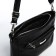 Bag Cross-Bodi with a zipper, black color