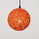 Lamp Bayerlux rattan 1he27 15W orange 20x20x120 cm