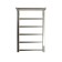 Electric towel "Dvin" FJ Plaza Neo, 800x500 mm, Dimmer, Satin