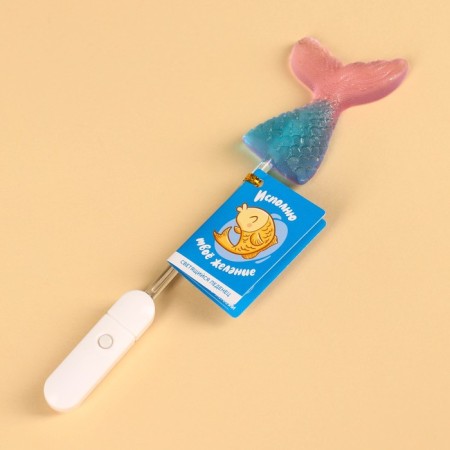 Lollipop “I will fulfill your desire” on a luminous stick, without sugar, 30 g.-3