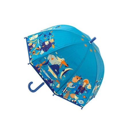 Umbrella Djeco "Sea World", 8 spokes