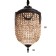 Ceiling light "Julius" brown/black 1x40W, E27, 46x46x82 cm