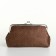 Cosmetic bag, brown color