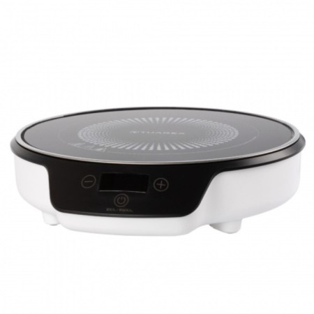 Induction Tuarex TK-2726, 2000 watts, 1 burner, black and white-4