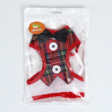 A set with a soft harness and a bantic "Cell", size M, leash 120 x 1.5 cm, og 28-46 cm-9