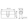 The cylinder is key 60c w, 60 mm, white