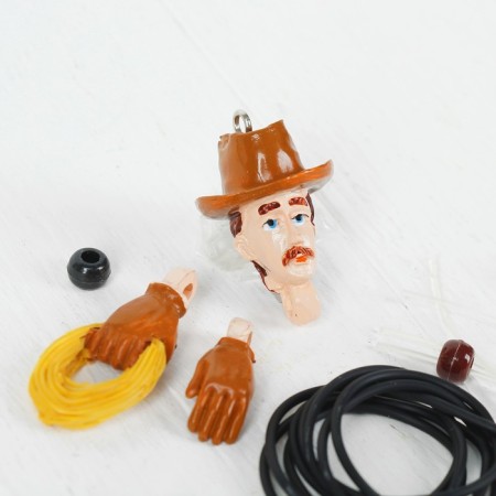 Set for creating a cowboy keychain-2