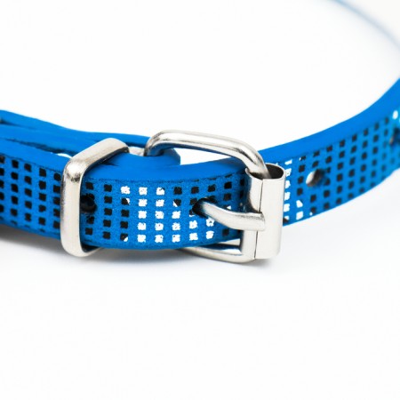 Collar "chamomile" 30 x 1 cm, artificial leather, mix of colors-2