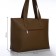 Female bag Textura, chover, large size, brown color