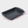 The baking sheet of the rectangle. Elin ”, 40.5 × 27 × 4.5 cm, anti -stick coating, gray color