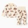 Set: blouse and slider of the crumb I am "tiger", height 62-68 cm, beige