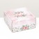 Self -charged box, without a window "With Love" 19 x 19 x 9 cm