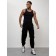 Cargo jeans male, size 44, black color