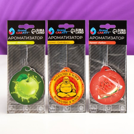 Grand Caratt show-box with aromators of car "Fruit", 45 pcs-2