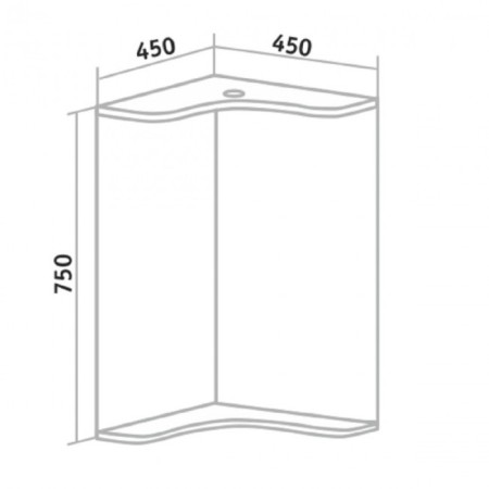 Closher "Classic" Corner Cabinet-4
