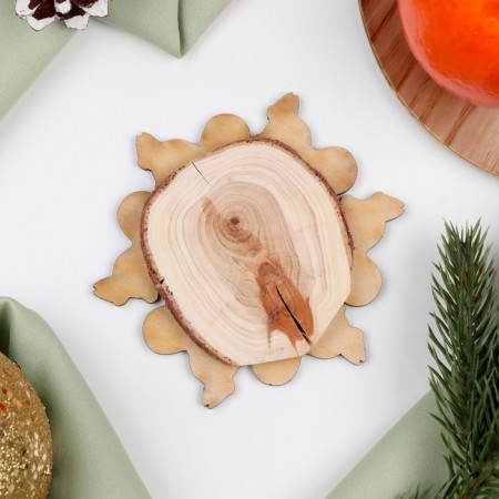 Hot stand "with love", d = 11 cm, juniper-1