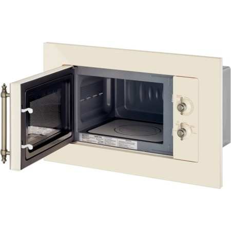 Hiberg VM 6501 YR microwave oven, built -in, 700 watts, 20 l, beige color-2