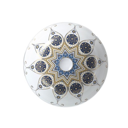 Patch Bronze de Luxe Lotos 5008, 405x405x125 mm, without overflow, faience-2