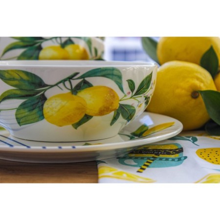 Limon ceramic shareholder, 600 ml, d = 15.5 cm, white color-11