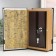 Safe-book wood to the leatherette "Hands stretching towards each other" 21x13x5 cm