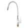 Kitchen mixer "RMS" SL123W-016F-1, flexible spout, single-leaf, white/chromium