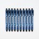 Automatic matte ballpoint pen "February 23" Blue pasta 0.7mm