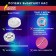 Rezinka thread (spandex) silicone, diameter 0.5 mm, length 12 m, transparent