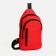 Squint bag ZFTS, textiles, red color