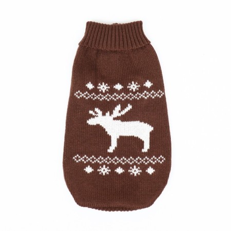 Sweater "Deer", 2XL (DS 41, Osh 41, OG 36-60 cm), brown-5