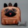 Baby backpack for a boy "Pops" with a bone