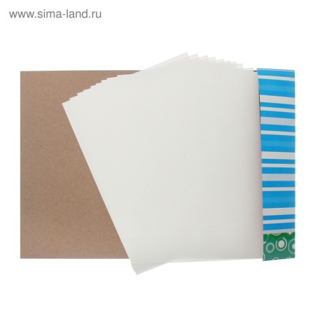 A4 drawing folder 10 sheets "Panda", block 120g/m-2