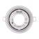 GX53 lamp chrome, heat -resistant plastic ring in the rexant kit
