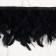 Tesma with feathers turkey, 13-17 cm, 5 ± 0.5 m, black color