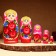Tanita 5-doll matryoshka, 17-18 cm