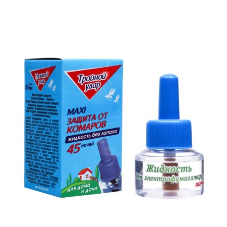 An additional bottle of mosquitoes "Brown Proshka", triple blow, 45 nights, 30 ml-4