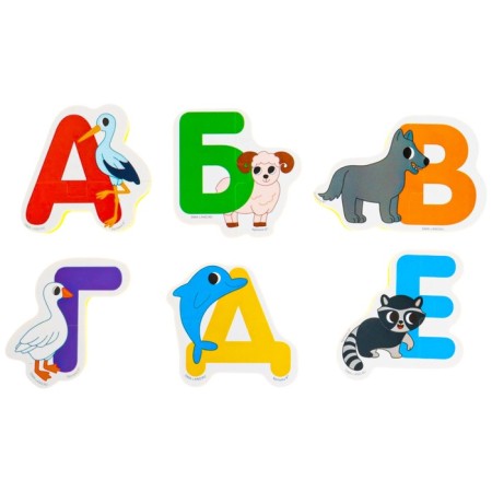 Soft puzzle for kids "Learn the alphabet", 33 puzzles, crumb me-7