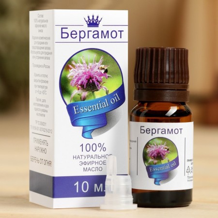 Bergamot essential oil, a bottle-boiler, annotation, 10 ml