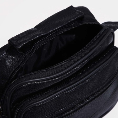 Male bag, black color-5