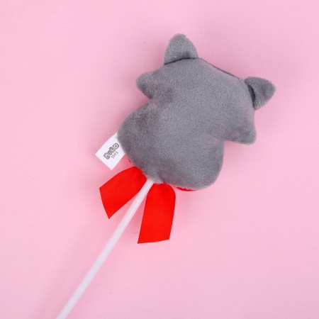 Soft toy on the stick "for you", raccoon, 42 cm-2