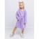 Baby robe, height 152 cm, lilac color